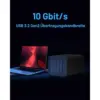 TERRAMASTER D8 Hybrid - Gehäuse für 4 Festplatten und 4 M.2-NVMe-SSDs, USB 3.2 Gen2 10 Gbit/s, ohne Festplatten — 5 TERRAMASTER D8 Hybrid - Gehäuse für 4 Festplatten und 4 M.2-NVMe-SSDs, USB 3.2 Gen2 10 Gbit/s, ohne Festplatten — 5