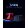 TERRAMASTER D8 Hybrid - 8-bay enclosure for 4 HDD + 4 M.2 NVMe SSD, USB 3.2 Gen2 10 Gbps (diskless) — 5 TERRAMASTER D8 Hybrid - 8-bay enclosure for 4 HDD + 4 M.2 NVMe SSD, USB 3.2 Gen2 10 Gbps (diskless) — 5