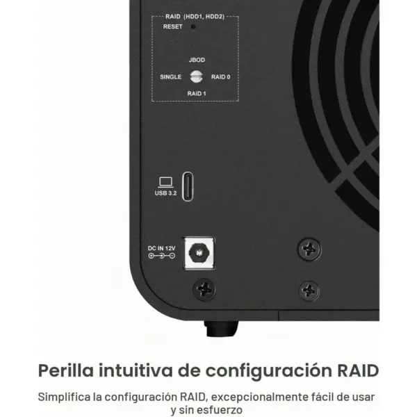 TERRAMASTER D8 Hybrid - Caja híbrida de 8 bahías 4 discos duros + 4 SSD NVMe, USB 3.2 Gen 2 — 3 TERRAMASTER D8 Hybrid - Caja híbrida de 8 bahías 4 discos duros + 4 SSD NVMe, USB 3.2 Gen 2 — 3