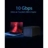 TERRAMASTER D8 Hybrid - Boîtier hybride 4 disques durs et 4 SSD NVMe, USB 3.2 Gen2, sans disque — 4 TERRAMASTER D8 Hybrid - Boîtier hybride 4 disques durs et 4 SSD NVMe, USB 3.2 Gen2, sans disque — 4