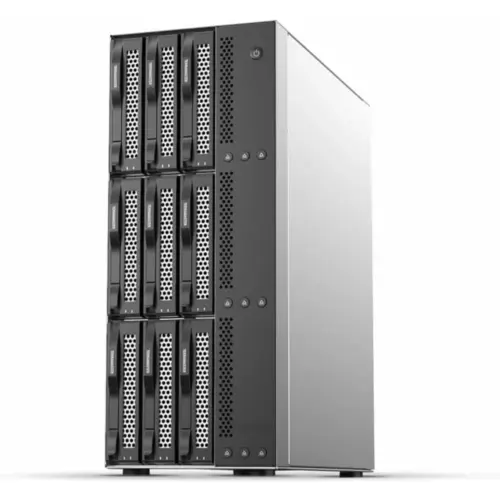 TERRAMASTER D9-320 - 9-bay hard drive enclosure, USB 3.2 Gen2 10 Gbps, per-bay power switches (diskless) — 1 TERRAMASTER D9-320 - 9-bay hard drive enclosure, USB 3.2 Gen2 10 Gbps, per-bay power switches (diskless) — 1
