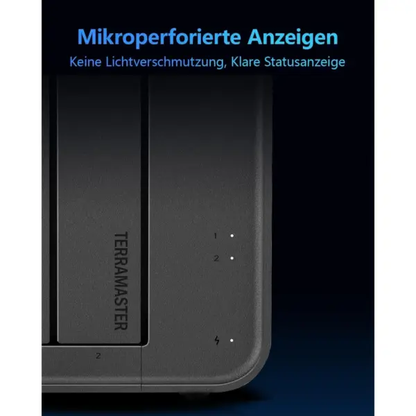 TERRAMASTER F2-425 - NAS mit 2 Einschüben, Quad-Core-CPU und 4 GB RAM, ohne Festplatten — 5 TERRAMASTER F2-425 - NAS mit 2 Einschüben, Quad-Core-CPU und 4 GB RAM, ohne Festplatten — 5