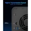 TERRAMASTER F2-425 - 2-bay NAS, Intel quad-core, 4 GB RAM, 2.5GbE (diskless) — 4 TERRAMASTER F2-425 - 2-bay NAS, Intel quad-core, 4 GB RAM, 2.5GbE (diskless) — 4