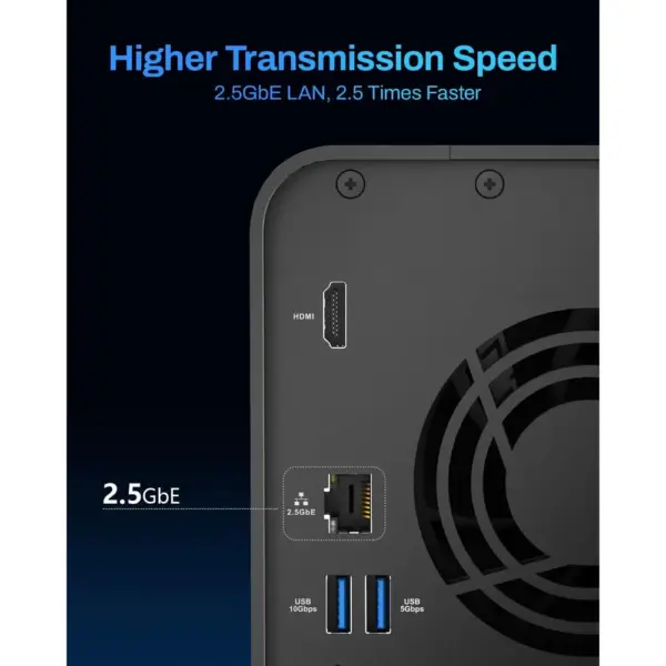 TERRAMASTER F2-425 - 2-bay NAS, Intel quad-core, 4 GB RAM, 2.5GbE (diskless) — 4 TERRAMASTER F2-425 - 2-bay NAS, Intel quad-core, 4 GB RAM, 2.5GbE (diskless) — 4