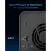 TERRAMASTER F2-425 - NAS de 2 bahías con procesador de 4 núcleos y 4 GB de RAM (sin discos) — 4 TERRAMASTER F2-425 - NAS de 2 bahías con procesador de 4 núcleos y 4 GB de RAM (sin discos) — 4