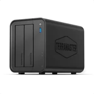 TERRAMASTER F2-425 - NAS a 2 alloggiamenti per la casa, senza dischi — 1