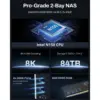 TERRAMASTER F2-425 Plus - NAS mit 2 Einschüben, Intel N150, 8 GB DDR5 und 2 × 5 GbE, ohne Festplatten — 2 TERRAMASTER F2-425 Plus - NAS mit 2 Einschüben, Intel N150, 8 GB DDR5 und 2 × 5 GbE, ohne Festplatten — 2