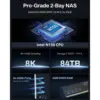 TERRAMASTER F2-425 Plus - 2-bay NAS, Intel N150, 8 GB DDR5, dual 5GbE, 3 x M.2 (diskless) — 2 TERRAMASTER F2-425 Plus - 2-bay NAS, Intel N150, 8 GB DDR5, dual 5GbE, 3 x M.2 (diskless) — 2