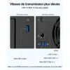 TERRAMASTER F4-425 - NAS 4 baies Intel x86 quadricœur, 4 Go de RAM, 2,5 GbE — 3 TERRAMASTER F4-425 - NAS 4 baies Intel x86 quadricœur, 4 Go de RAM, 2,5 GbE — 3