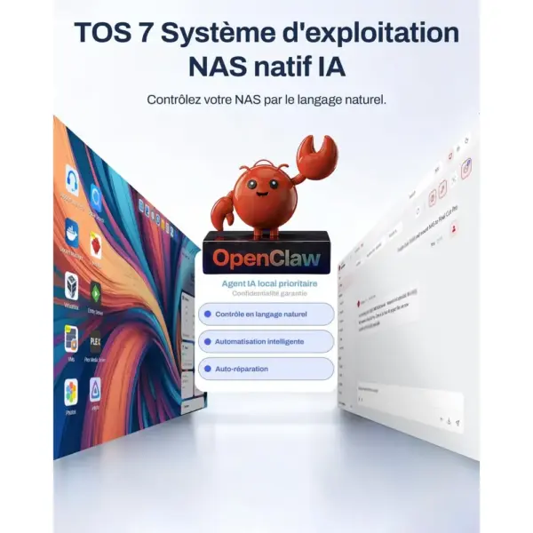TERRAMASTER F4-425 Pro - NAS 4 baies Intel N305 8 cœurs, 8 Go, 2 × 5 GbE, sans disque — 3 TERRAMASTER F4-425 Pro - NAS 4 baies Intel N305 8 cœurs, 8 Go, 2 × 5 GbE, sans disque — 3