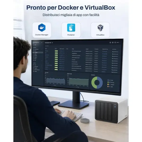 TERRAMASTER F4-425 Pro - NAS 4 alloggiamenti Intel N305 con TOS 7, senza dischi — 5 TERRAMASTER F4-425 Pro - NAS 4 alloggiamenti Intel N305 con TOS 7, senza dischi — 5