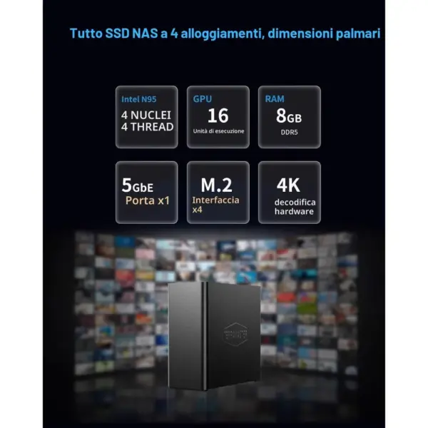 TERRAMASTER F4 SSD - NAS 100% SSD a 4 slot M.2 NVMe, senza SSD — 2 TERRAMASTER F4 SSD - NAS 100% SSD a 4 slot M.2 NVMe, senza SSD — 2