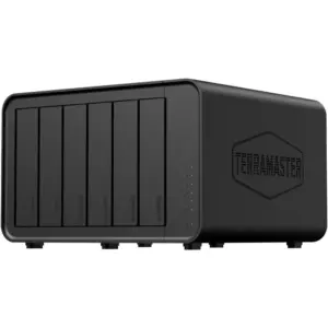 TERRAMASTER F6-424 - 6-bay NAS, Intel N95 quad-core, 8 GB DDR5, dual 2.5GbE (diskless) — 1