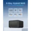 TERRAMASTER F6-424 - 6-bay NAS, Intel N95 quad-core, 8 GB DDR5, dual 2.5GbE (diskless) — 2 TERRAMASTER F6-424 - 6-bay NAS, Intel N95 quad-core, 8 GB DDR5, dual 2.5GbE (diskless) — 2