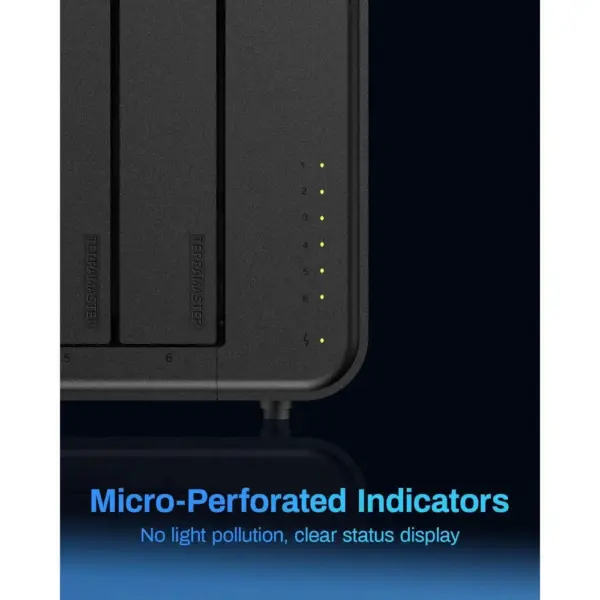 TERRAMASTER F6-424 - NAS de 6 bahías N95, 8 GB DDR5 y doble 2,5GbE (sin discos) — 4 TERRAMASTER F6-424 - NAS de 6 bahías N95, 8 GB DDR5 y doble 2,5GbE (sin discos) — 4