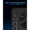TERRAMASTER F6-424 - NAS a 6 alloggiamenti Intel N95 per le aziende, senza dischi — 3 TERRAMASTER F6-424 - NAS a 6 alloggiamenti Intel N95 per le aziende, senza dischi — 3
