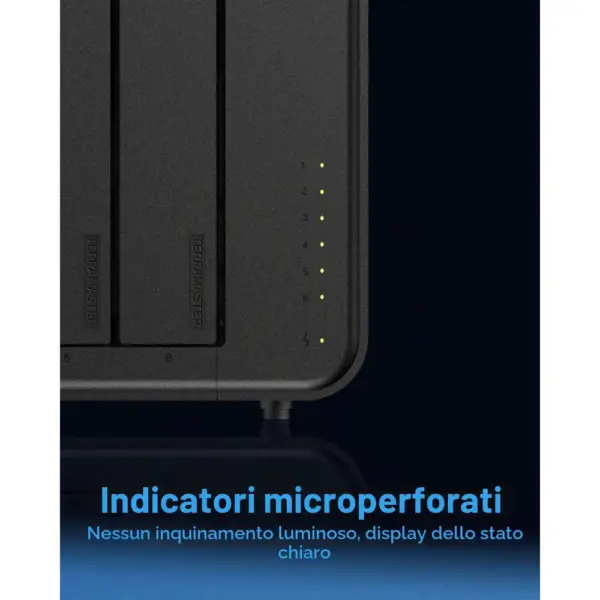 TERRAMASTER F6-424 - NAS a 6 alloggiamenti Intel N95 per le aziende, senza dischi — 4 TERRAMASTER F6-424 - NAS a 6 alloggiamenti Intel N95 per le aziende, senza dischi — 4