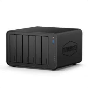 TERRAMASTER F6-425 Pro - NAS mit 6 Einschüben, Core i3-1315U, 8 GB DDR5 und 2 × 10 GbE, ohne Festplatten — 1