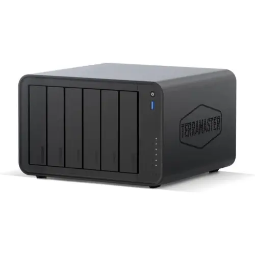TERRAMASTER F6-425 Pro - NAS 6 baies Intel Core i3-1315U, 8 Go DDR5, 2 × 10 GbE, USB4 — 1 TERRAMASTER F6-425 Pro - NAS 6 baies Intel Core i3-1315U, 8 Go DDR5, 2 × 10 GbE, USB4 — 1