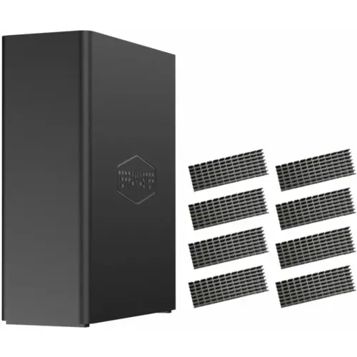 TERRAMASTER F8 SSD - SSD-NAS mit 8 M.2-NVMe-Steckplätzen, Intel N95, 8 GB DDR5 und 10 GbE, ohne SSD — 1 TERRAMASTER F8 SSD - SSD-NAS mit 8 M.2-NVMe-Steckplätzen, Intel N95, 8 GB DDR5 und 10 GbE, ohne SSD — 1