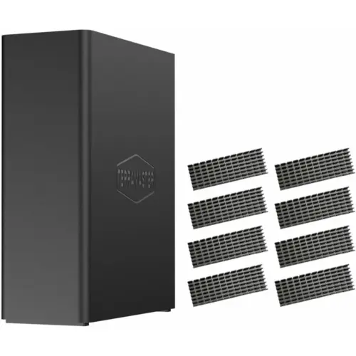 TERRAMASTER F8 SSD - NAS 100 % SSD de 8 bahías M.2 NVMe, N95, 8 GB DDR5 y 10GbE (sin discos) — 1 TERRAMASTER F8 SSD - NAS 100 % SSD de 8 bahías M.2 NVMe, N95, 8 GB DDR5 y 10GbE (sin discos) — 1