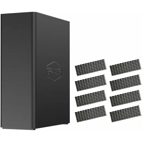 TERRAMASTER F8 SSD - NAS 100 % SSD 8 emplacements M.2 NVMe, Intel N95, 8 Go DDR5, 10 GbE — 1 TERRAMASTER F8 SSD - NAS 100 % SSD 8 emplacements M.2 NVMe, Intel N95, 8 Go DDR5, 10 GbE — 1