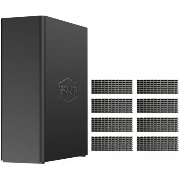 TERRAMASTER F8 SSD Plus - SSD-NAS mit 8 M.2-NVMe-Steckplätzen, Core i3-N305, 16 GB DDR5 und 10 GbE, ohne SSD — 1 TERRAMASTER F8 SSD Plus - SSD-NAS mit 8 M.2-NVMe-Steckplätzen, Core i3-N305, 16 GB DDR5 und 10 GbE, ohne SSD — 1