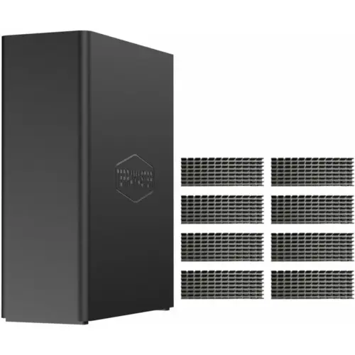 TERRAMASTER F8 SSD Plus - NAS 100 % SSD de 8 bahías Core i3-N305, 16 GB DDR5 y 10GbE (sin discos) — 1 TERRAMASTER F8 SSD Plus - NAS 100 % SSD de 8 bahías Core i3-N305, 16 GB DDR5 y 10GbE (sin discos) — 1