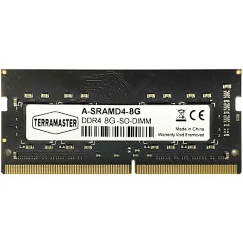 TERRAMASTER DDR4 8 GB - Módulo de memoria RAM SO-DIMM para NAS de las series 423 y 223 — 1 TERRAMASTER DDR4 8 GB - Módulo de memoria RAM SO-DIMM para NAS de las series 423 y 223 — 1