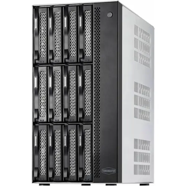 TERRAMASTER T12-500 Pro - NAS de 12 bahías Core i7-1255U, 16 GB DDR5 y doble 10GbE — 1 TERRAMASTER T12-500 Pro - NAS de 12 bahías Core i7-1255U, 16 GB DDR5 y doble 10GbE — 1