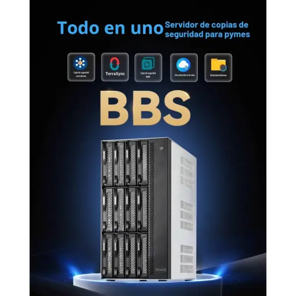 TERRAMASTER T12-500 Pro - NAS de 12 bahías Core i7-1255U, 16 GB DDR5 y doble 10GbE — 2 TERRAMASTER T12-500 Pro - NAS de 12 bahías Core i7-1255U, 16 GB DDR5 y doble 10GbE — 2