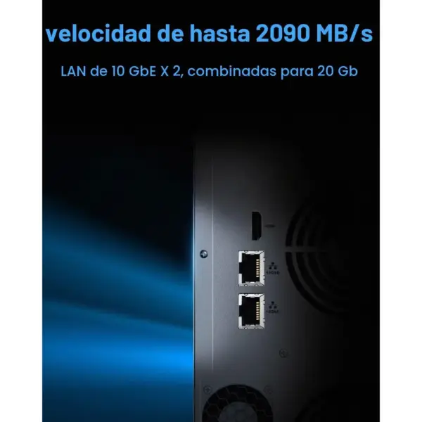 TERRAMASTER T12-500 Pro - NAS de 12 bahías Core i7-1255U, 16 GB DDR5 y doble 10GbE — 4 TERRAMASTER T12-500 Pro - NAS de 12 bahías Core i7-1255U, 16 GB DDR5 y doble 10GbE — 4