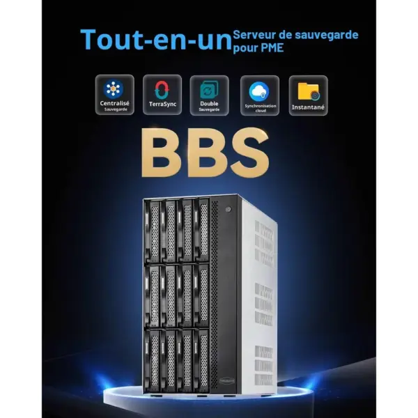TERRAMASTER T12-500 Pro - NAS 12 baies Intel Core i7-1255U, 16 Go DDR5, 2 × 10 GbE, sans disque — 2 TERRAMASTER T12-500 Pro - NAS 12 baies Intel Core i7-1255U, 16 Go DDR5, 2 × 10 GbE, sans disque — 2