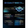 TERRAMASTER T12-500 Pro - NAS 12 baies Intel Core i7-1255U, 16 Go DDR5, 2 × 10 GbE, sans disque — 3 TERRAMASTER T12-500 Pro - NAS 12 baies Intel Core i7-1255U, 16 Go DDR5, 2 × 10 GbE, sans disque — 3