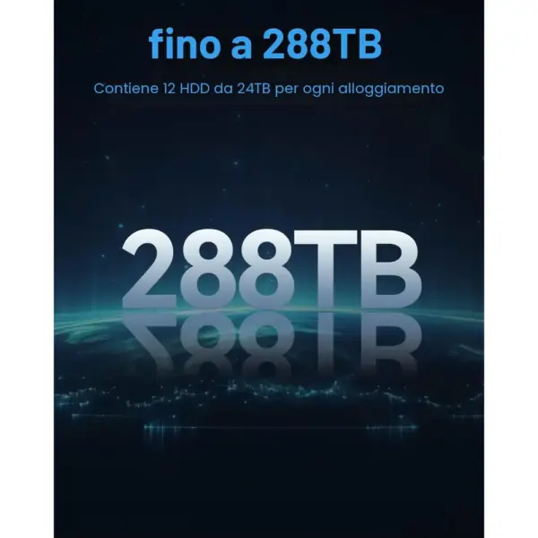 TERRAMASTER T12-500 Pro - NAS a 12 alloggiamenti Core i7 e doppio 10 GbE, senza dischi — 5 TERRAMASTER T12-500 Pro - NAS a 12 alloggiamenti Core i7 e doppio 10 GbE, senza dischi — 5
