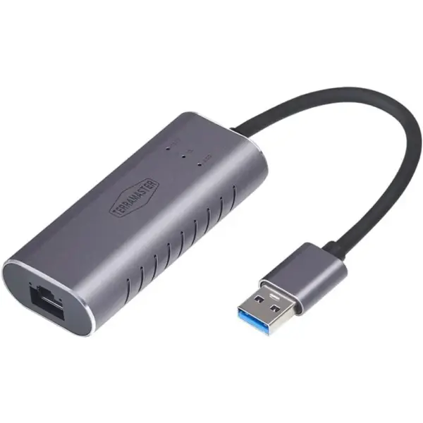 TERRAMASTER TMUAE2500 - USB-A to 2.5G Ethernet adapter for NAS and computers — 1 TERRAMASTER TMUAE2500 - USB-A to 2.5G Ethernet adapter for NAS and computers — 1