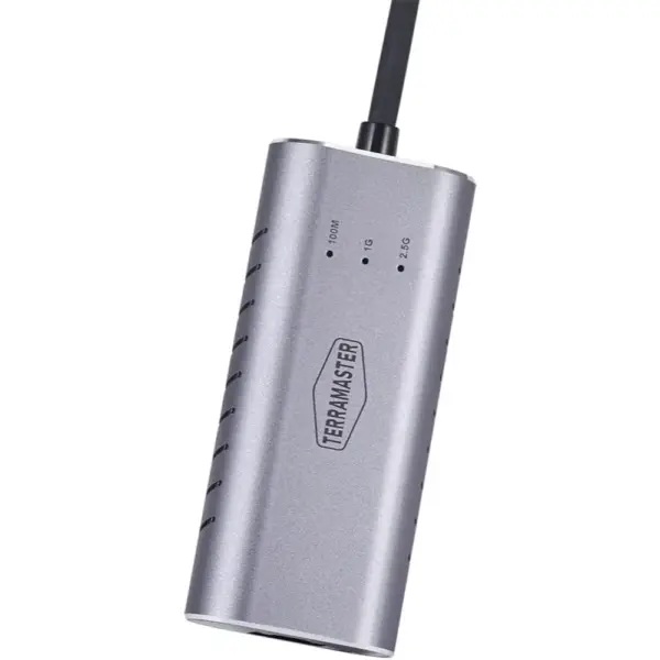 TERRAMASTER TMUAE2500 - Adaptador USB 3.0 a Ethernet 2,5G para NAS y ordenador — 2 TERRAMASTER TMUAE2500 - Adaptador USB 3.0 a Ethernet 2,5G para NAS y ordenador — 2