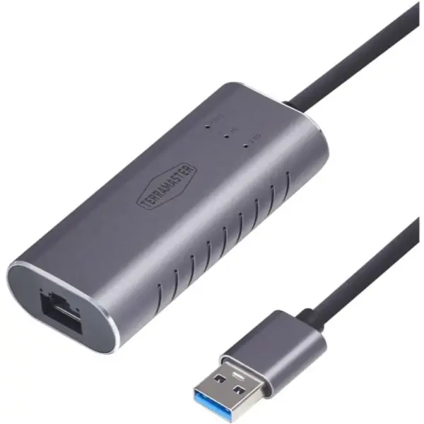 TERRAMASTER TMUAE2500 - Adaptador USB 3.0 a Ethernet 2,5G para NAS y ordenador — 3 TERRAMASTER TMUAE2500 - Adaptador USB 3.0 a Ethernet 2,5G para NAS y ordenador — 3