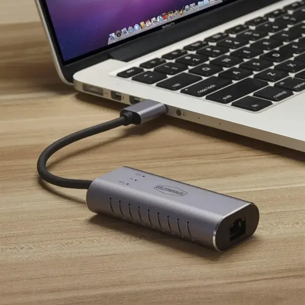 TERRAMASTER TMUAE2500 - Adaptateur Ethernet USB-A vers 2,5 GbE pour NAS et ordinateur — 5 TERRAMASTER TMUAE2500 - Adaptateur Ethernet USB-A vers 2,5 GbE pour NAS et ordinateur — 5