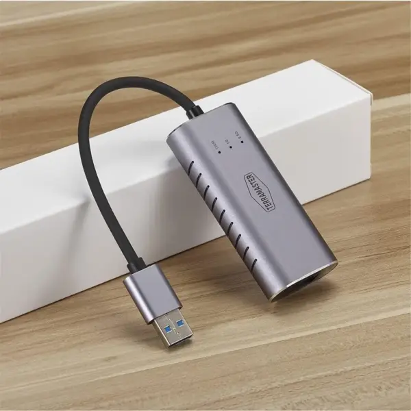 TERRAMASTER TMUAE2500 - Adattatore di rete USB 3.0 a 2,5 GbE per NAS e computer — 4 TERRAMASTER TMUAE2500 - Adattatore di rete USB 3.0 a 2,5 GbE per NAS e computer — 4