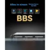 TERRAMASTER U4-500 - Rack-NAS 1U mit 4 Einschüben, Core i3-1215U, 8 GB DDR5 und 2 × 10 GbE, ohne Festplatten — 2 TERRAMASTER U4-500 - Rack-NAS 1U mit 4 Einschüben, Core i3-1215U, 8 GB DDR5 und 2 × 10 GbE, ohne Festplatten — 2