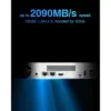 TERRAMASTER U4-500 - NAS rack 1U de 4 bahías Core i3-1215U, 8 GB DDR5 y doble 10GbE (sin discos) — 4 TERRAMASTER U4-500 - NAS rack 1U de 4 bahías Core i3-1215U, 8 GB DDR5 y doble 10GbE (sin discos) — 4
