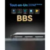 TERRAMASTER U4-500 - NAS rack 1U 4 baies Intel Core i3-1215U, 8 Go DDR5, 2 × 10 GbE, sans disque — 2 TERRAMASTER U4-500 - NAS rack 1U 4 baies Intel Core i3-1215U, 8 Go DDR5, 2 × 10 GbE, sans disque — 2