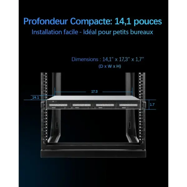 TERRAMASTER U4-500 - NAS rack 1U 4 baies Intel Core i3-1215U, 8 Go DDR5, 2 × 10 GbE, sans disque — 5 TERRAMASTER U4-500 - NAS rack 1U 4 baies Intel Core i3-1215U, 8 Go DDR5, 2 × 10 GbE, sans disque — 5