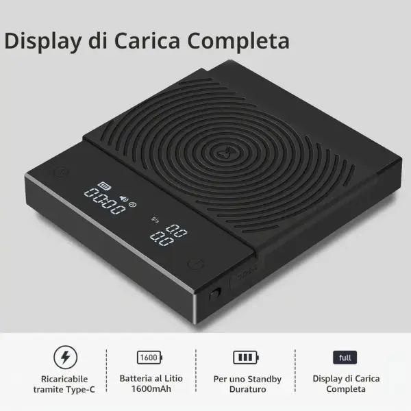 TIMEMORE Basic 2.0 - Bilancia da caffè con timer e flusso — 3 TIMEMORE Basic 2.0 - Bilancia da caffè con timer e flusso — 3