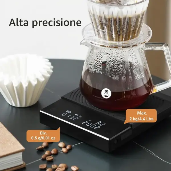 TIMEMORE Basic 2.0 - Bilancia da caffè con timer e flusso — 5 TIMEMORE Basic 2.0 - Bilancia da caffè con timer e flusso — 5