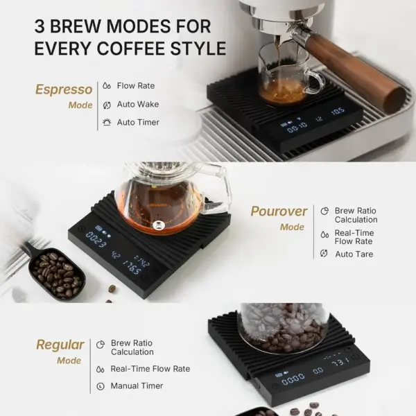 TIMEMORE Basic 3.0 - Espresso coffee scale, 0.2 g start — 2 TIMEMORE Basic 3.0 - Espresso coffee scale, 0.2 g start — 2