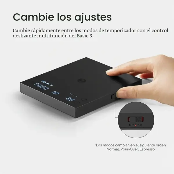 TIMEMORE Basic 3.0 - Báscula de café con temporizador, ratio y caudal — 5 TIMEMORE Basic 3.0 - Báscula de café con temporizador, ratio y caudal — 5