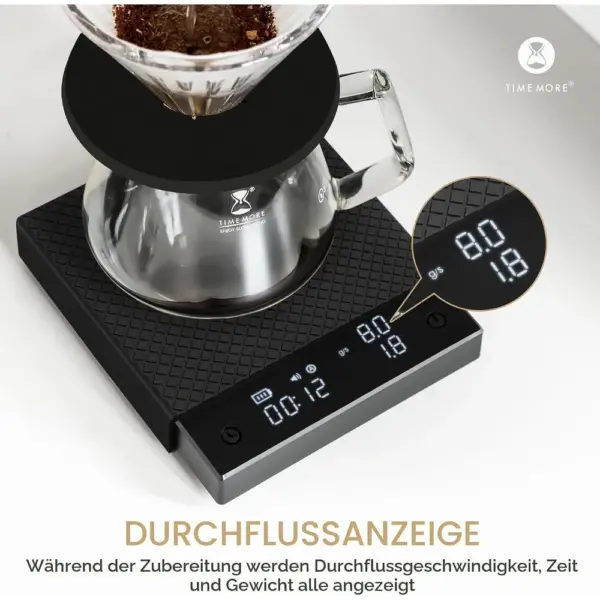 TIMEMORE Black Mirror Basic Pro - Kaffeewaage mit Flow-Rate und Timer — 2 TIMEMORE Black Mirror Basic Pro - Kaffeewaage mit Flow-Rate und Timer — 2