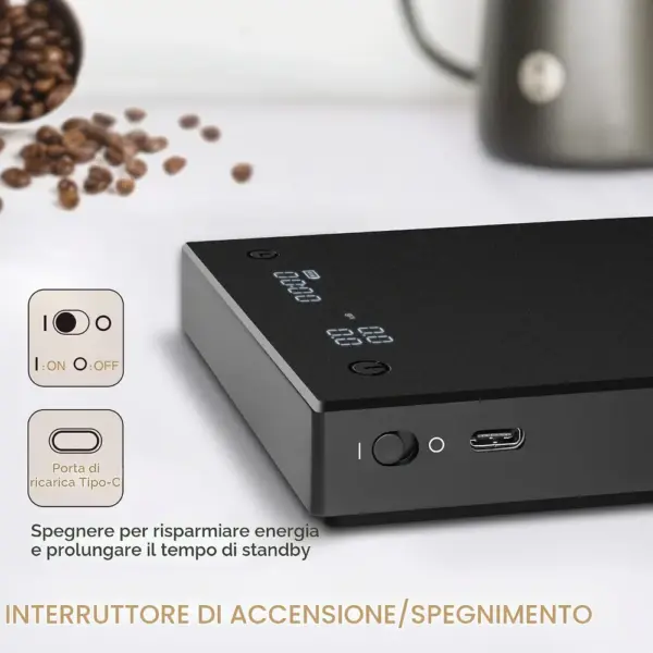 TIMEMORE Black Mirror Basic Pro - Bilancia da caffè per espresso — 5 TIMEMORE Black Mirror Basic Pro - Bilancia da caffè per espresso — 5
